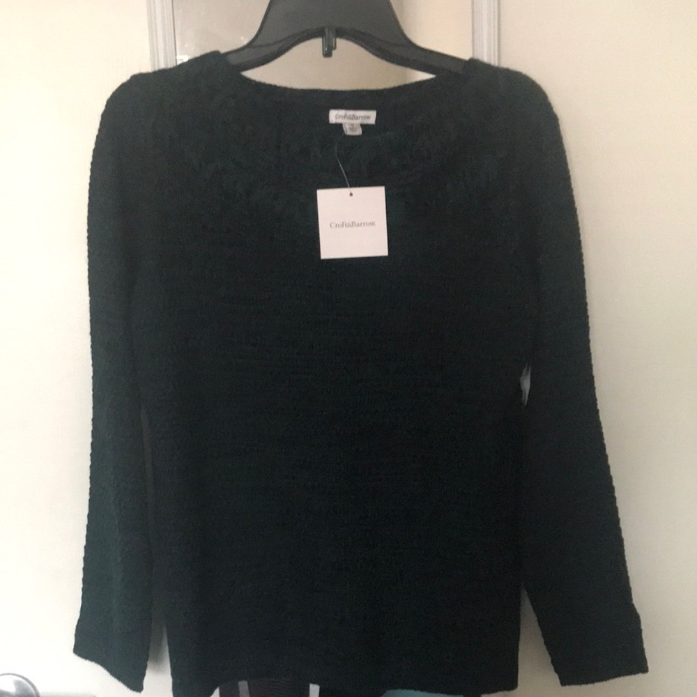 Croft&Barrow Cableknit sweater